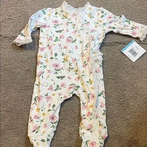 Little me baby girl one piece size 6 months NWT